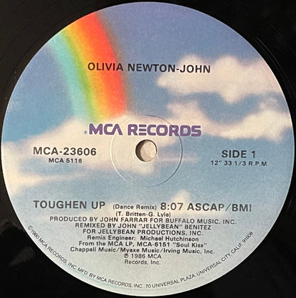 Olivia Newton-John : Toughen Up (12")