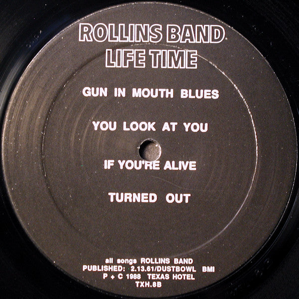 Rollins Band : Life Time (LP, Album)