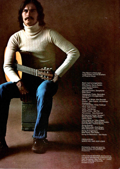 Kenny Rankin : Like A Seed (LP, Album, RE, PR )