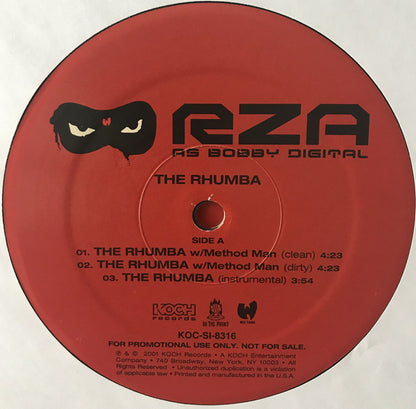 RZA As Bobby Digital : The Rhumba (12")