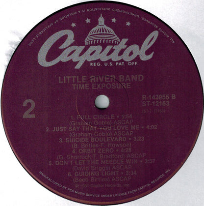 Little River Band : Time Exposure (LP, Album, Club)