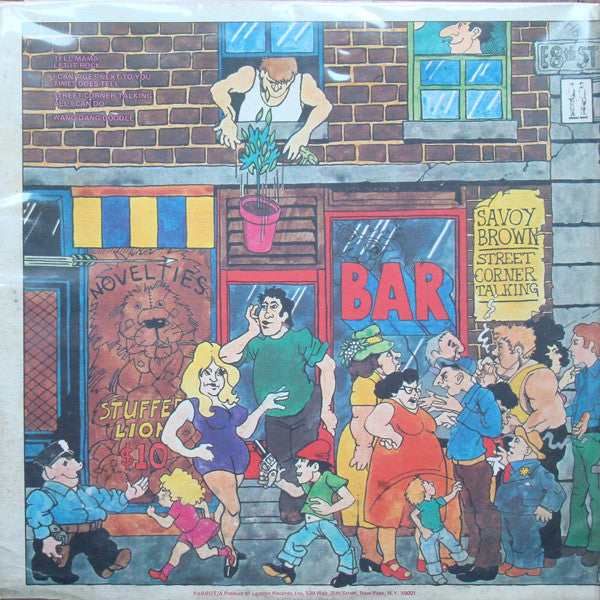 Savoy Brown : Street Corner Talking (LP, Album, BW )