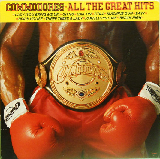 Commodores : All The Great Hits (LP, Comp, Club, RCA)