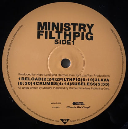 Ministry : Filth Pig (LP, Album, RE)