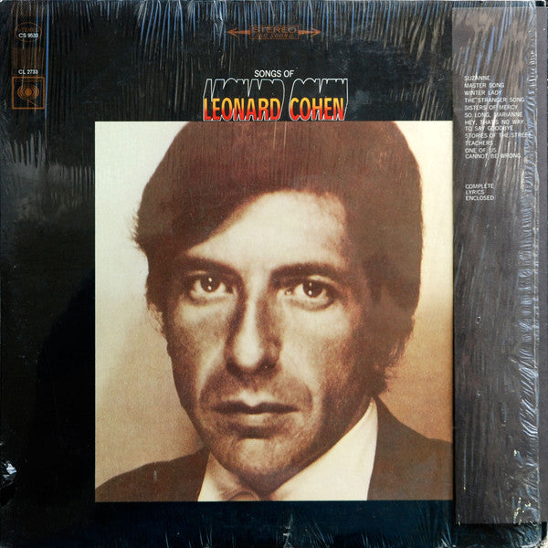 Leonard Cohen : Songs Of Leonard Cohen (LP, Album, Pit)