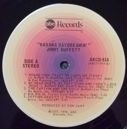 Jimmy Buffett : Havaña Daydreamin' (LP, Album, Gat)