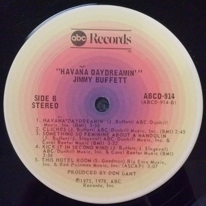 Jimmy Buffett : Havaña Daydreamin' (LP, Album, Gat)