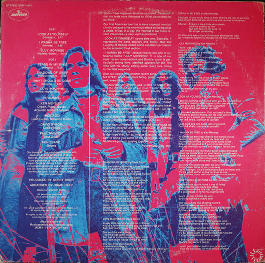 Uriah Heep : Look At Yourself (LP, Album, RE, PRC)