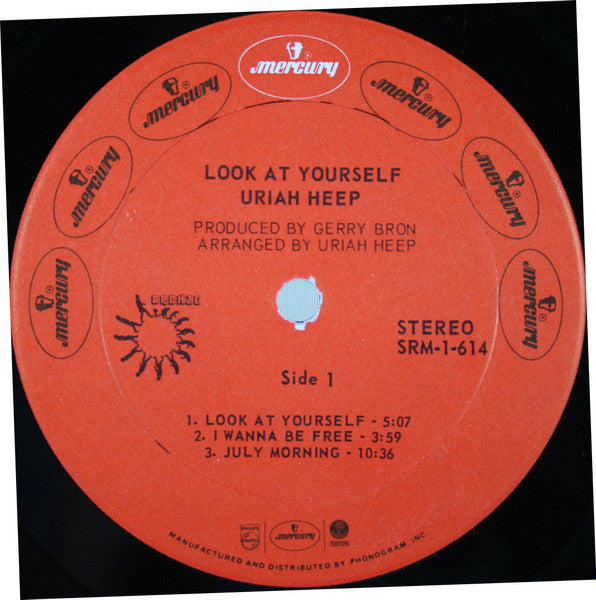 Uriah Heep : Look At Yourself (LP, Album, RE, PRC)
