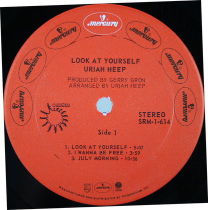 Uriah Heep : Look At Yourself (LP, Album, RE, PRC)