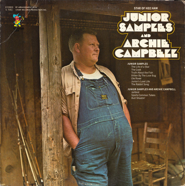 Junior Samples And Archie Campbell : Hee Haw (LP)
