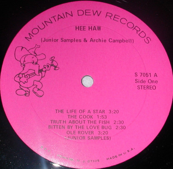 Junior Samples And Archie Campbell : Hee Haw (LP)
