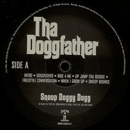 Snoop Dogg : Tha Doggfather (2xLP, Album, RE, RM)