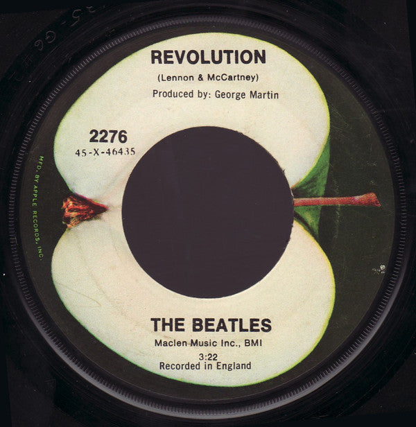 The Beatles : Hey Jude (7", Single, Scr)