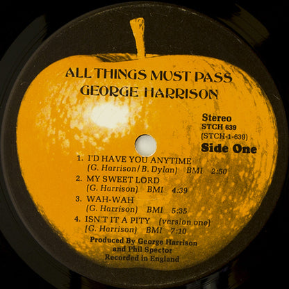 George Harrison : All Things Must Pass (3xLP, Album, Scr + Box)