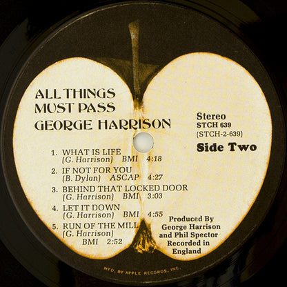 George Harrison : All Things Must Pass (3xLP, Album, Scr + Box)