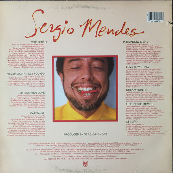 Sérgio Mendes : Sergio Mendes (LP, Album, B -)