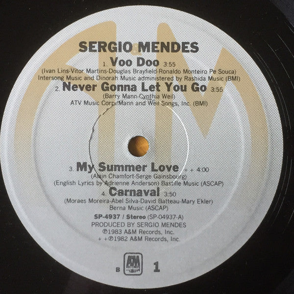Sérgio Mendes : Sergio Mendes (LP, Album, B -)