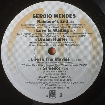 Sérgio Mendes : Sergio Mendes (LP, Album, B -)