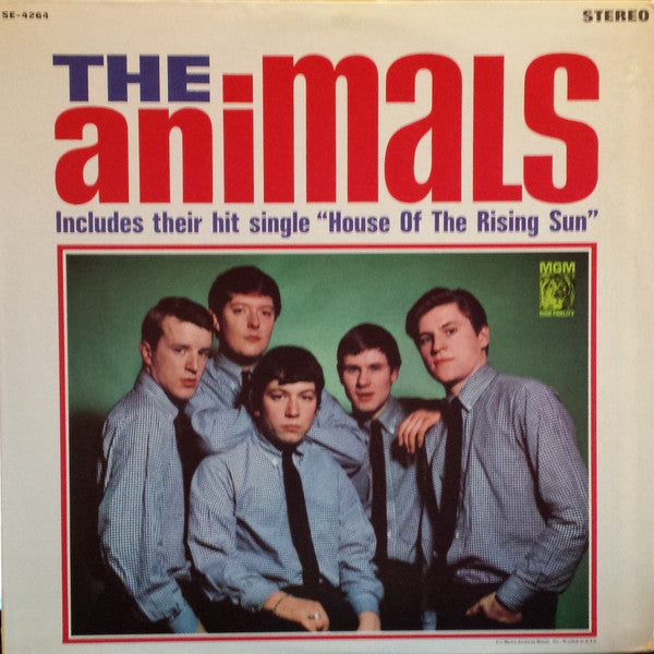 The Animals : The Animals (LP, Album, MGM)