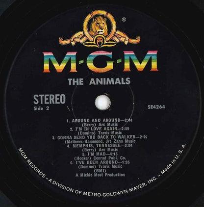 The Animals : The Animals (LP, Album, MGM)