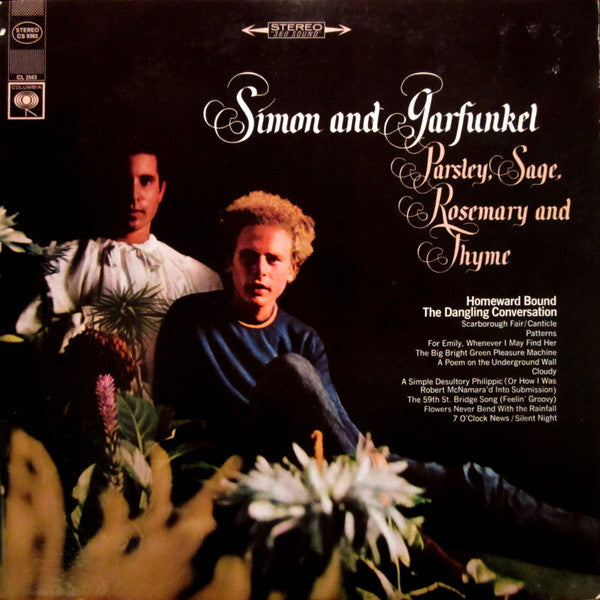 Simon And Garfunkel* : Parsley, Sage, Rosemary And Thyme (LP, Album, RP, Pit)