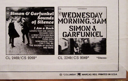 Simon And Garfunkel* : Parsley, Sage, Rosemary And Thyme (LP, Album, RP, Pit)