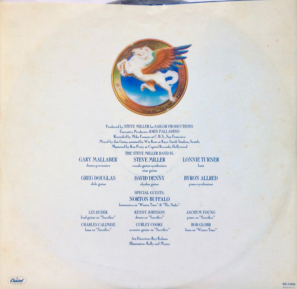 The Steve Miller Band* : Book Of Dreams (LP, Album, Gol)