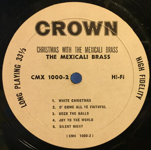 The Mexicali Brass : Christmas With The Mexicali Brass (LP, Album, Mono)