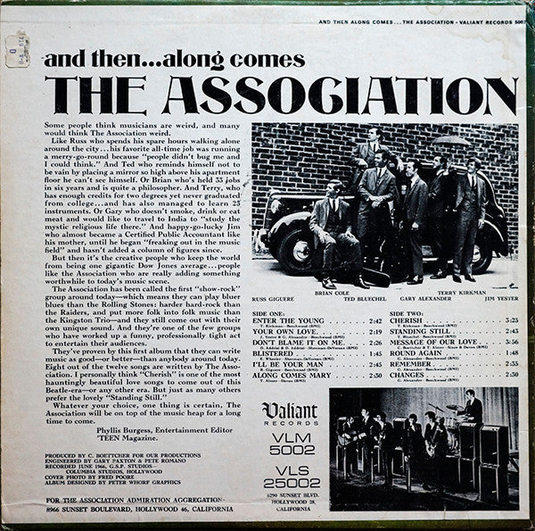 The Association (2) : And Then...Along Comes The Association (LP, Album)