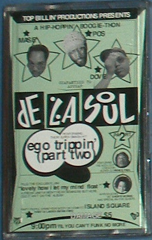 De La Soul : Ego Trippin' (Part Two) (Cass, Maxi)