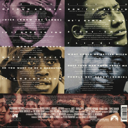 Various : Juice (Original Motion Picture Soundtrack) (LP, Comp, RE)