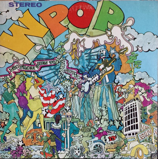 Various : WPOP's Pop Explosion (LP, Comp, Yel)