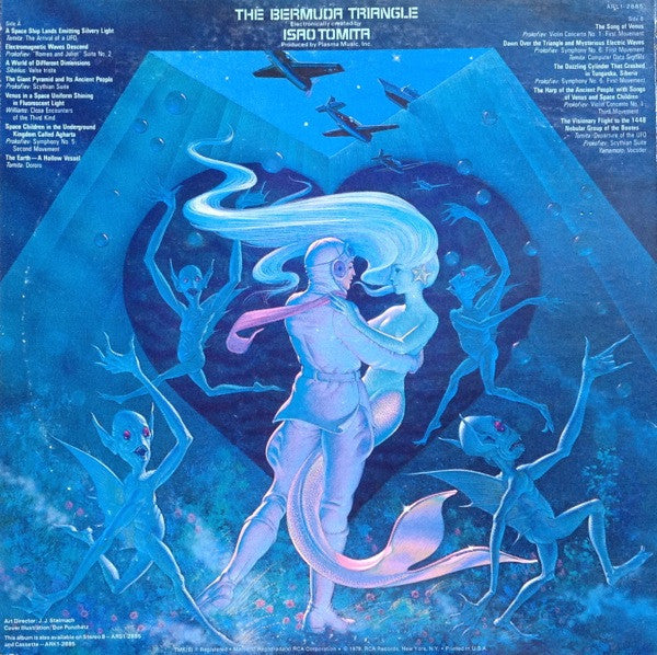 Tomita : The Bermuda Triangle (LP, Album, Ltd, Num, Cor)