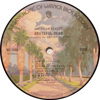 The Grateful Dead : American Beauty (LP, Album, RP)