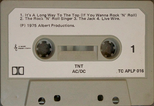 AC/DC : T.N.T. (Cass, Album, RE)