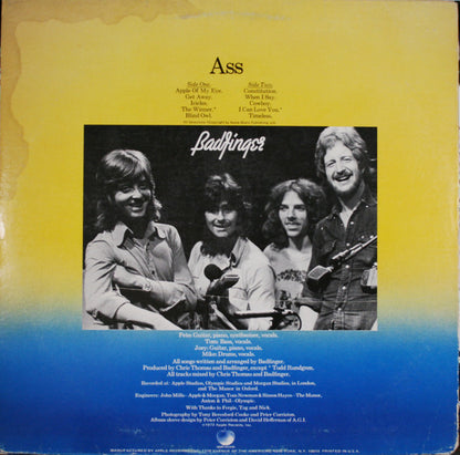 Badfinger : Ass (LP, Album, Win)