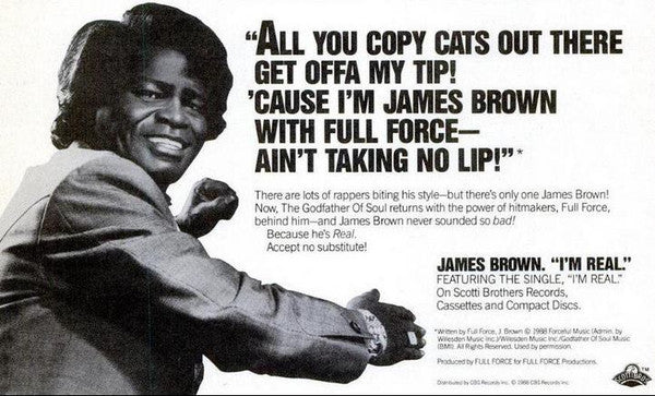 James Brown : I'm Real (LP, Album)