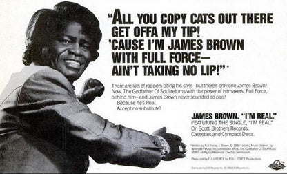 James Brown : I'm Real (LP, Album)
