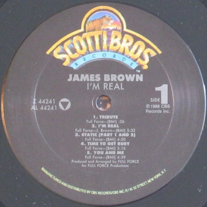 James Brown : I'm Real (LP, Album)