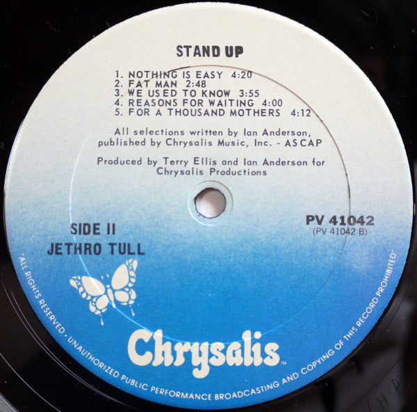 Jethro Tull : Stand Up (LP, Album, RE, Gat)