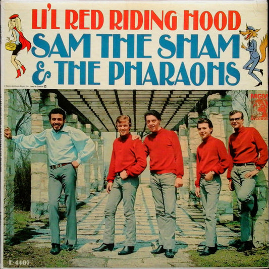 Sam The Sham & The Pharaohs : Li'l Red Riding Hood (LP, Album, Mono)