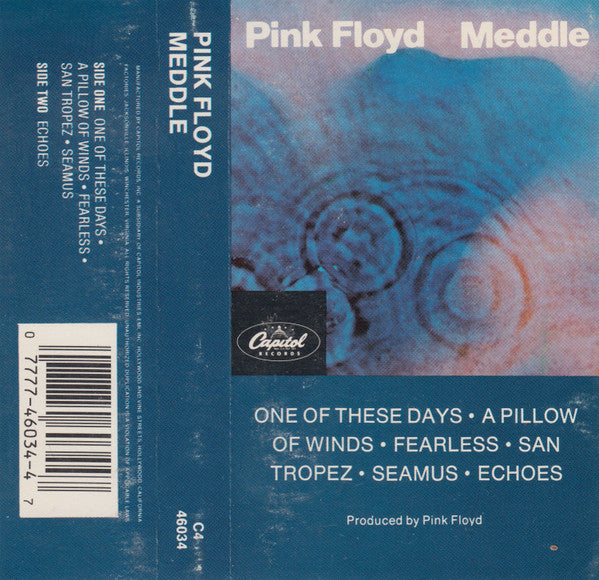 Pink Floyd : Meddle (Cass, Album, RE)