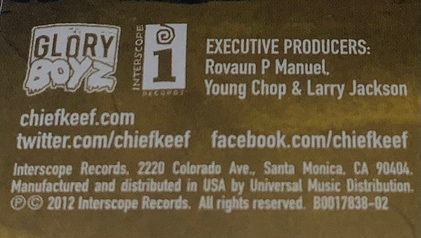 Chief Keef : Finally Rich (CD, Album)