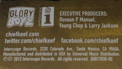Chief Keef : Finally Rich (CD, Album)