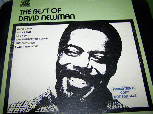 David Newman* : The Best Of (LP, Comp, Promo)