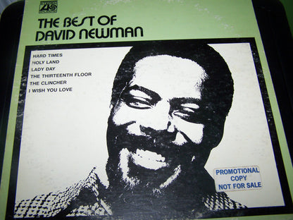 David Newman* : The Best Of (LP, Comp, Promo)