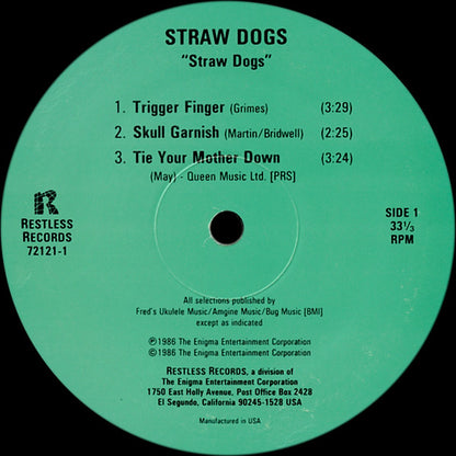 Straw Dogs : Straw Dogs (12", MiniAlbum)