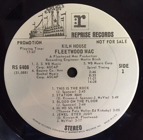 Fleetwood Mac : Kiln House (LP, Album, Promo)