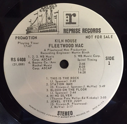 Fleetwood Mac : Kiln House (LP, Album, Promo)